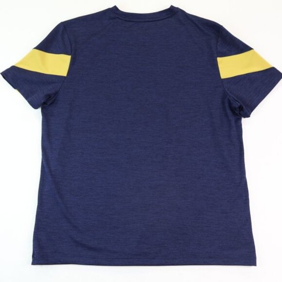 Notre Dame Under Armour Shirt Mens Large Blue HeatGear Loose Fit Performance - Picture 4 of 5